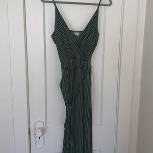 Spaghetti strap midi romper from stitch fix